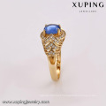 14761 Best selling jewelry fashion ring with zircon 18k gold finger ring for women
